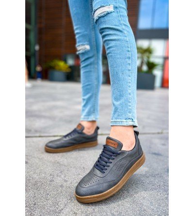 ByselShoes CH157 CKT Retro Erkek Ayakkabı ANTRASIT