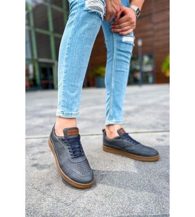 ByselShoes CH157 CKT Retro Erkek Ayakkabı ANTRASIT