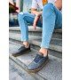 ByselShoes CH157 CKT Retro Erkek Ayakkabı ANTRASIT