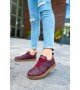 ByselShoes CH157 CKT Retro Erkek Ayakkabı BORDO