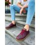 ByselShoes CH157 CKT Retro Erkek Ayakkabı BORDO