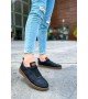 ByselShoes CH157 CKT Retro Erkek Ayakkabı SIYAH