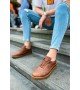 ByselShoes CH157 CKT Retro Erkek Ayakkabı TABA