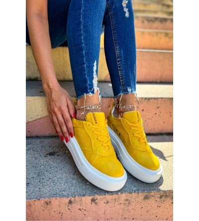 ByselShoes CH187 CBT Kadın Ayakkabı SARI