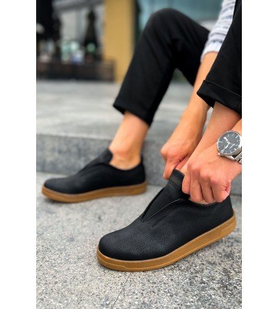 ByselShoes CH195 CKT Rigidus Erkek Ayakkabı SIYAH