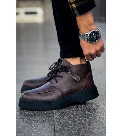 ByselShoes CH213 CST Bryggen Erkek Bot KAHVE