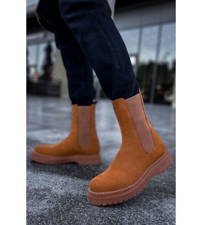 ByselShoes CH223 SRT Alaska Süet Erkek Bot TABA