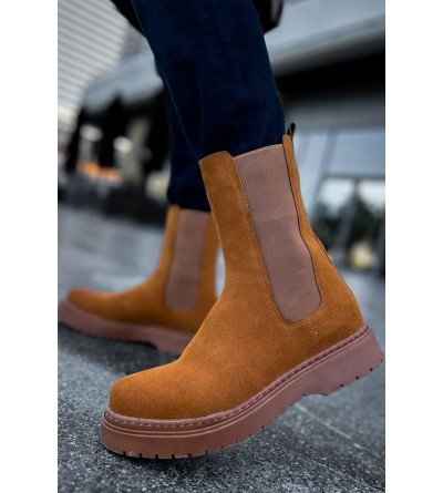 ByselShoes CH223 SRT Alaska Süet Erkek Bot TABA