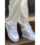 ByselShoes CH2410 CBT Avax  Erkek Spor Ayakkabı BEYAZ / BEJ