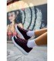 ByselShoes CH251 CBT Mirror Kadın Ayakkabı BORDO