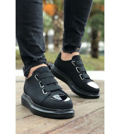 ByselShoes CH251 SST Mirror Suede Erkek Ayakkabı SIYAH