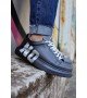 ByselShoes CH254 CBT Pittura Erkek Ayakkabı 402 YS GRI / KOYU GRI