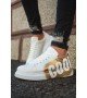 ByselShoes CH254 CBT Pittura Erkek Ayakkabı 429 BEYAZ / SARI COOL