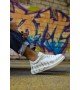 ByselShoes CH254 CBT Pittura Erkek Ayakkabı 434 BEYAZ / GÜMÜS COOL