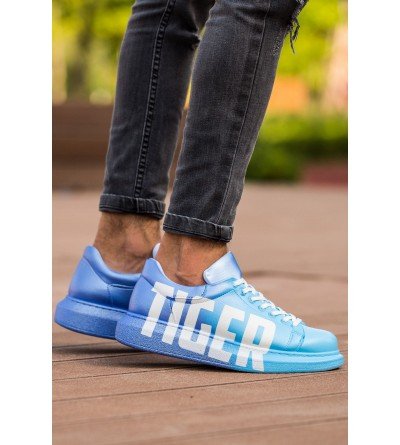 ByselShoes CH254 CBT Pittura Erkek Ayakkabı 443 MAVI / KOYU MAVI TIGER