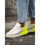 ByselShoes CH254 CBT Pittura Erkek Ayakkabı 502 NEON SARI TOPUK SPLUSH