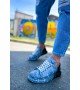 ByselShoes CH254 CBT Pittura Erkek Ayakkabı 531 GRI / SIYAH SPLUSH