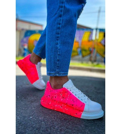 ByselShoes CH254 CBT Pittura Erkek Ayakkabı 544 NEON FUSYA