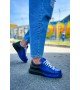 ByselShoes CH254 CBT Pittura Erkek Ayakkabı 545 MAVI SIYAH SPLUSH