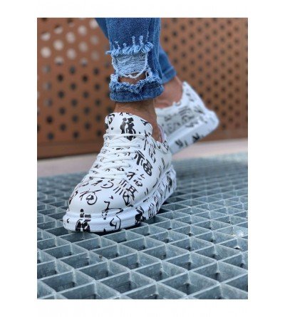 ByselShoes CH255 BT Erkek Ayakkabı 312 SIYAH ÇIN YAZILI