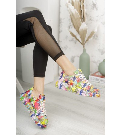 ByselShoes CH255 CBT Colorfull Kadın Ayakkabı K.RENKLI