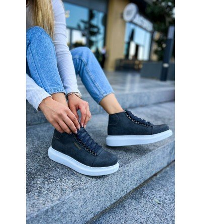 ByselShoes CH258 CBT Roma Kadın Bot ANTRASIT