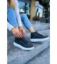 ByselShoes CH258 CBT Roma Kadın Bot ANTRASIT