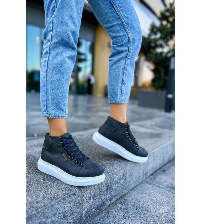 ByselShoes CH258 CBT Roma Kadın Bot ANTRASIT