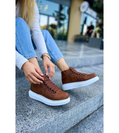 ByselShoes CH258 CBT Roma Kadın Bot TABA