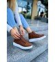 ByselShoes CH258 CBT Roma Kadın Bot TABA