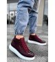 ByselShoes CH267 CBT Roma Mirror Erkek Bot BORDO