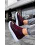 ByselShoes CH267 CBT Roma Mirror Erkek Bot BORDO