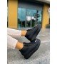 ByselShoes CH267 CST Roma Mirror Kadın Bot SIYAH