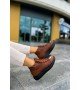 ByselShoes CH267 CST Roma Mirror Kadın Bot TABA