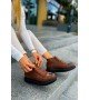 ByselShoes CH267 CST Roma Mirror Kadın Bot TABA