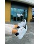 ByselShoes CH267 GBT Roma Mirror Kadın Bot BEYAZ/SIYAH