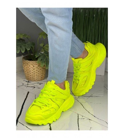 ByselShoes CH301 RRT Erkek Ayakkabı 539 NEON SARI