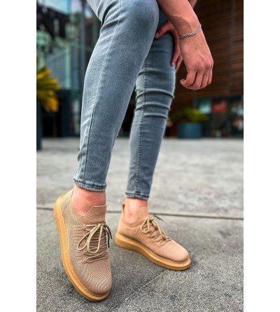 ByselShoes CH307 RT Tricot Erkek Ayakkabı TABA