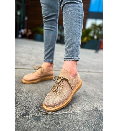 ByselShoes CH307 RT Tricot Erkek Ayakkabı TABA