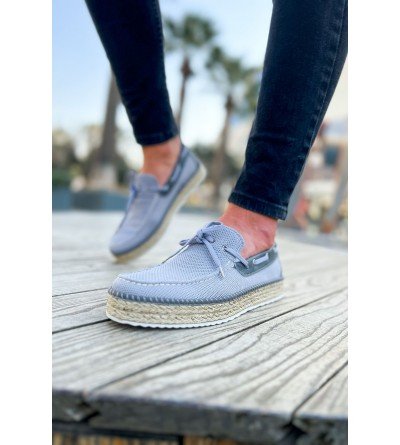 ByselShoes CH311 Espadril Erkek Ayakkabı ANTRASIT