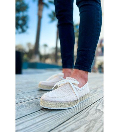 ByselShoes CH311 Espadril Erkek Ayakkabı BEJ