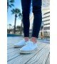 ByselShoes CH311 Espadril Erkek Ayakkabı BEYAZ