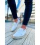 ByselShoes CH311 Espadril Erkek Ayakkabı BEYAZ