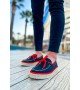 ByselShoes CH311 Espadril Erkek Ayakkabı SIYAH - KIRMIZI