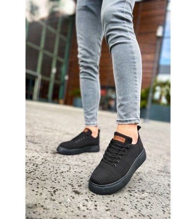 ByselShoes CH413 TST Crew Erkek Ayakkabı SIYAH