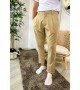 ByselShoes Chekcich Jogger Pantolon BEJ